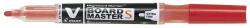 Pilot Táblamarker, 1, 3 mm, EF, kúpos, PILOT "V-Board Master S", piros (WBMA-VS-EF-R-BG) - mystock