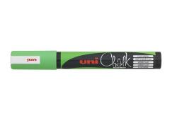 uni Krétamarker, 1, 8-2, 5 mm, UNI "PWE-5M", fluor zöld (PWE-5M F.GREEN) - mystock