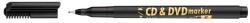 ICO Alkoholos marker, CD/DVD, 0, 5 mm, ICO, fekete (9580068003) - mystock