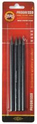 KOH-I-NOOR Grafitceruza KOH-I-NOOR 8914 Progresso 4 darabos (6B, 4B, 2B, HB) (7130030011)