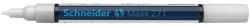 Schneider Lakkmarker, 1-2 mm, SCHNEIDER "Maxx 271", fehér (127149) - mystock