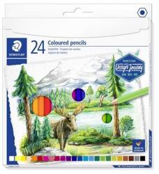 STAEDTLER Színes ceruza készlet, hatszögletű, STAEDTLER "146 C", 24 különböző szín (146C C24) - mystock