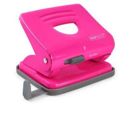 Rapesco Lyukasztó, kétlyukú, 25 lap, fém, RAPESCO "825", pink (1360) - mystock