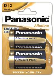 Panasonic Elem, D góliát, 2 db, PANASONIC "Alkaline power (LR20APB-2BP/LR20APB/2BP)