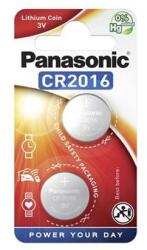 Panasonic Gombelem, CR2016, 2 db, PANASONIC (CR2016L/2BP-PAN) - mystock
