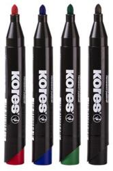 Kores Alkoholos marker, 3-5 mm, kúpos, KORES "K-Marker", 4 különböző szín (20943) - mystock