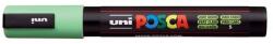 uni Dekormarker, 1, 8-2, 5 mm, UNI "Posca PC-5M", világoszöld (PC-5M L.GREEN)