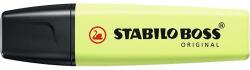 STABILO Szövegkiemelő, 2-5 mm, STABILO "BOSS original Pastel", harmatos lime (70/133) - mystock