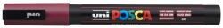 uni Dekormarker, 0, 9-1, 3 mm, UNI "Posca PC-3M", vörösbor (2UPC3MVOROSBOR)