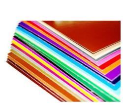  Dekorkarton, 2 oldalas, 48x68cm, piros, 25ív/cs (5996267060046)