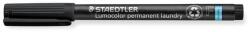 STAEDTLER Textil jelölő alkoholos marker, F, kúpos, STAEDTLER "Lumocolor Laundry 319 LM", fekete (319 LM F-9)