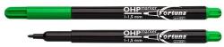 Fortuna Alkoholos marker FORTUNA OHP M zöld (9580100001)