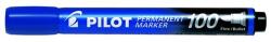 Pilot Alkoholos marker, 1-4, 5 mm, kúpos, PILOT "Permanent Marker 100", kék (SCA-100-L)
