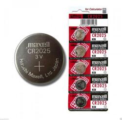 Maxell Elem CR2025 lithium 5 db/csomag, téphető bliszterben Maxell (18586200) - mystock