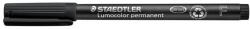 STAEDTLER Alkoholos marker, OHP, 0, 6 mm, STAEDTLER "Lumocolor 318", fekete (318-9) - mystock