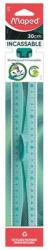 Maped Vonalzó, műanyag, hajlítható, 30 cm, leszorítóval, MAPED "Flex (244130) - mystock