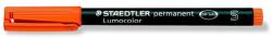 STAEDTLER Alkoholos marker, OHP, 0, 4 mm, STAEDTLER "Lumocolor 313 S", narancssárga (313-4)