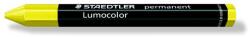 STAEDTLER Jelölőkréta, mindenre író, vízálló (omnigraph), STAEDTLER "Lumocolor 236", sárga, 12db/doboz (236-1)