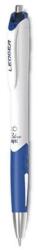 FlexOffice Golyóstoll, 0, 5mm, nyomógombos, FLEXOFFICE "Ledger", kék (FO-048)