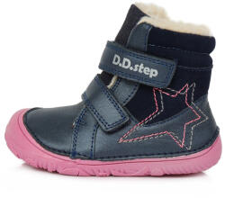 D. D. Step Royal Blue Gyerek Téli Cipő W073-688B