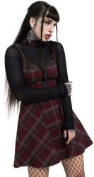 KILLSTAR Rochie femei KILLSTAR - Sable Riot - Rosu/Negru - KSRA011675