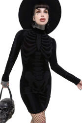 KILLSTAR Rochie femei KILLSTAR - Skelliecore - Negru - KSRA011677