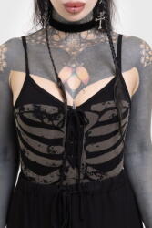 KILLSTAR Body damă KILLSTAR - Bone Chiller - Negru - KSRA011649