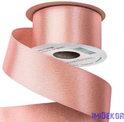  Csillogó szatén szalag 38mm x 10m - Púder Bézs