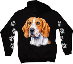  Beagle kutyás - Férfi / Unisex Pamut Pulóver