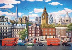 Gibsons - Puzzle Străzile Londrei - 500 piese Puzzle