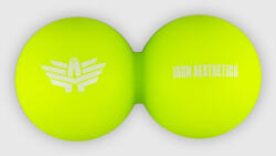 Iron Aesthetics Mingiuță de masaj Iron Aesthetics DuoRoll Ball, verde: Verde UNI (P2783A15325)