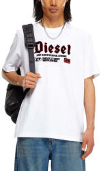 Diesel Tricou Alb A14789-0GRAI-100 (A14789-0GRAI-100)