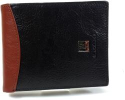 BLACKLINE kombinált feket-barna férfi pénztárca M8302-5B - taskaweb