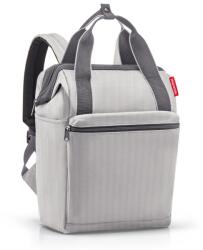 Reisenthel ALLROUNDER R szürke halszálka mintás, 2in1 táska-hátizsák JR7074