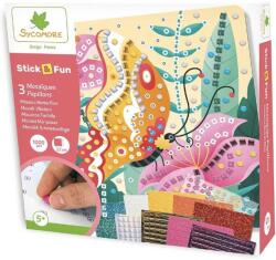 Sycomore Stick'n Fun mozaikkép-készítő - pillangók (CRE7037)