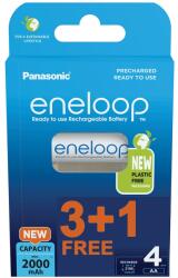 Panasonic BK-3MCDE/3+1 FREE BE AA/ceruza 2000mAh Ni-MH akkumulátor 3+1 FREE db/csomag (BK-3MCDE/4BE)