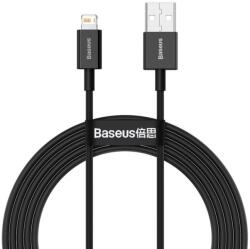 Baseus Cablu Date Baseus USB-A - Lightning Superior 18W 2m Negru