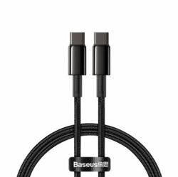 Baseus Cablu Date/Incarcare Baseus USB-C - USB-C 100W 1m Negru
