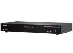 ATEN 2-Port USB 3.0 4K HDMI Dual Display KVMP Switch (CS1842-AT-G) - mzona