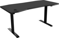 Nitro Concepts Gamer asztal Nitro Concepts D16E 1600 x 800 mm Carbon Black Elektromosan állítható NC-GP-DK-008 (NC-GP-DK-008)