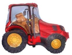 Flexmetal Traktor fólia lufi, piros - 35 cm