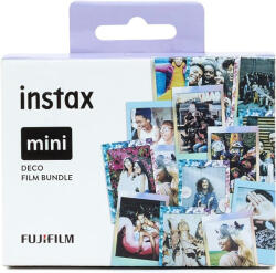 Fujifilm Instax Mini Glossy Deco fotópapír (Confetti, Mermaid Tail, Blue Frame) (3x10 lap) (70100149918)
