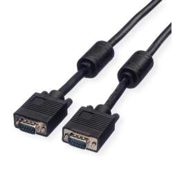 Roline VGA/D-Sub Conector Negru 15m 11.04. 5665 (11.04.5665)