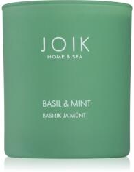 JOIK Organic Home & Spa Basil & Mint illatgyertya 150 g