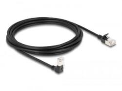 Delock RJ45 hálózati kábel Cat. 6A S/FTP 3m fekete (80307)