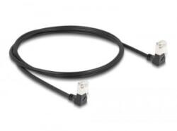 Delock RJ45 hálózati kábel Cat. 6A S/FTP 1m fekete (80299) (80299)