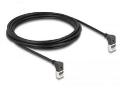 Delock RJ45 hálózati kábel Cat. 6A S/FTP 3m fekete (80283) (80283)
