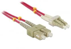 Delock OM4 optikai kábel LC/SC csatlakozás 3m (84682) (84682)