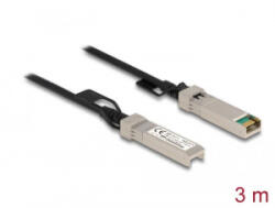 Delock Twinaxiális kábel, SFP+ csatlakozó > SFP+ csatlakozó 3m (84210) (84210)