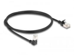 Delock RJ45 hálózati kábel Cat. 6A S/FTP 1m fekete (80305)